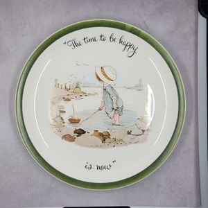 Holly Hobbie plate. COLLECTIBLE. Buy 2 and save.  2 for $40. See other listing.